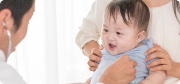 田村医師による乳幼児健診