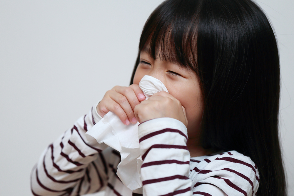 鼻水が出る